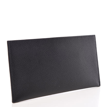 Louis Vuitton Calfskin Felicie Chain Wallet Card Holder Insert Black 3 of 6