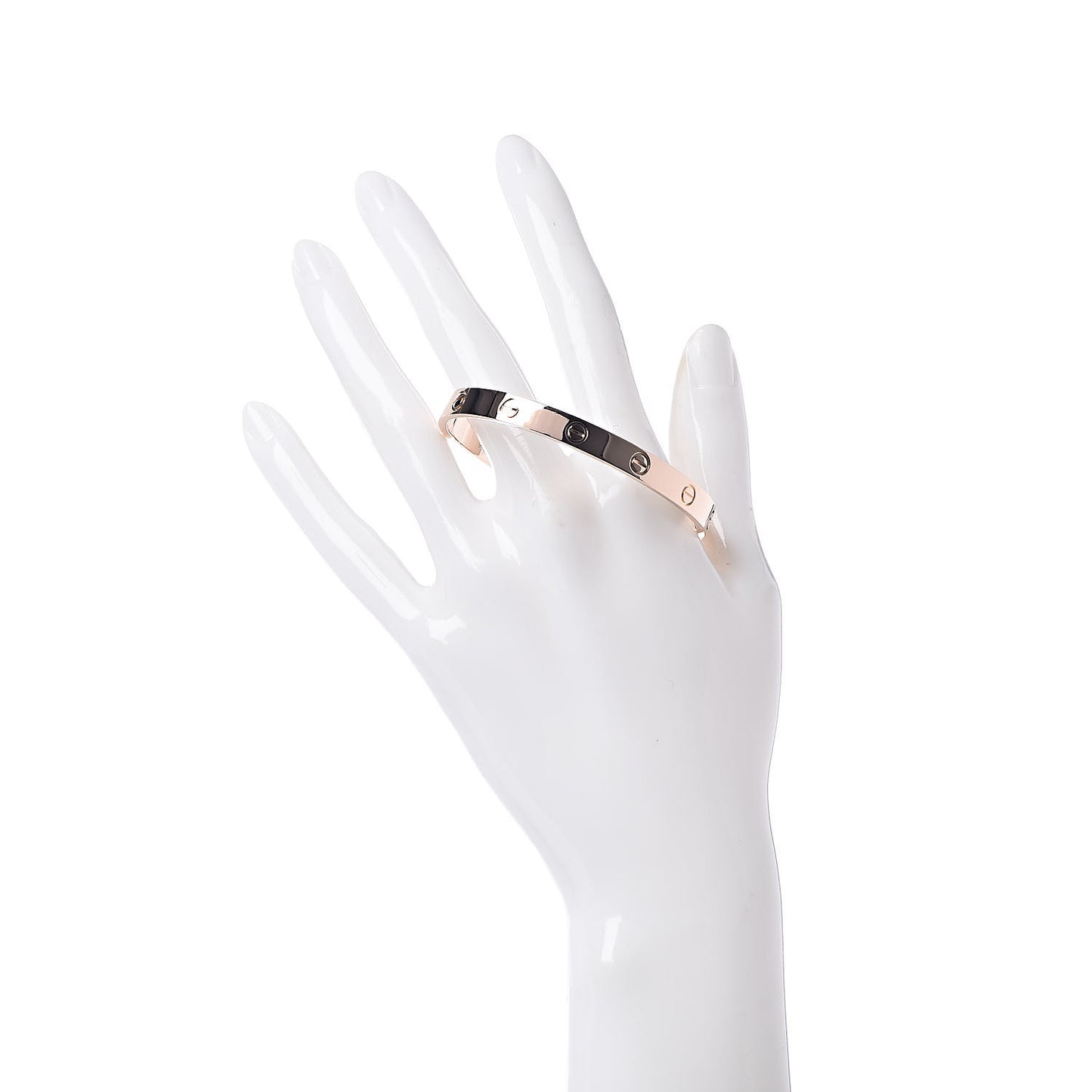 18K Pink Gold LOVE Bracelet 17
