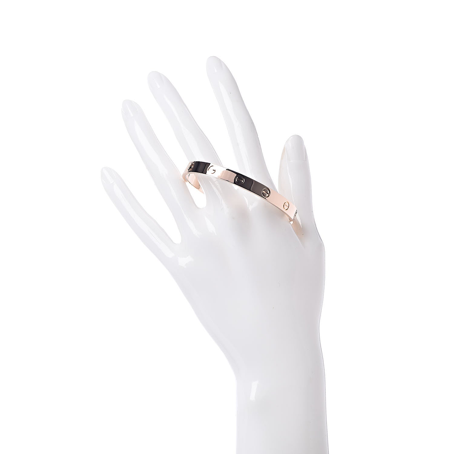 Cartier 18K Pink Gold LOVE Bracelet 17 2 of 6