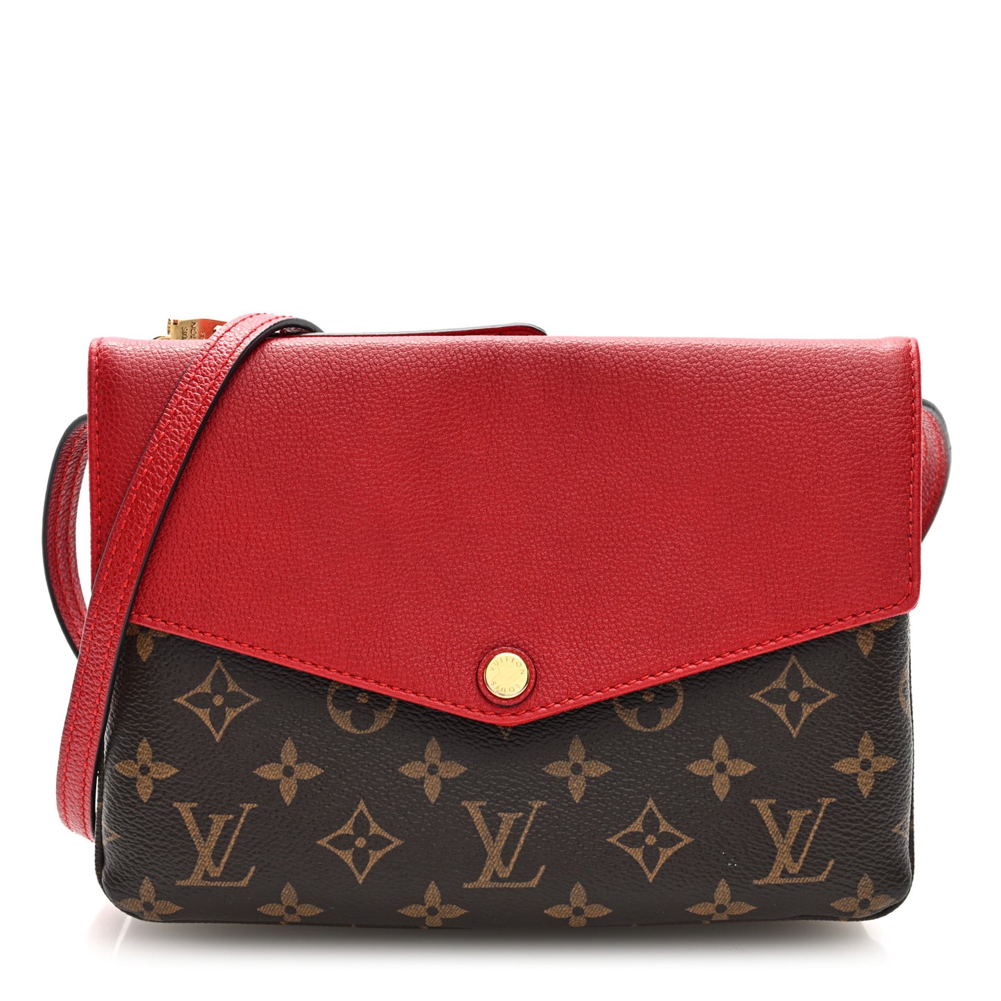 Monogram Twice Pochette Cherry