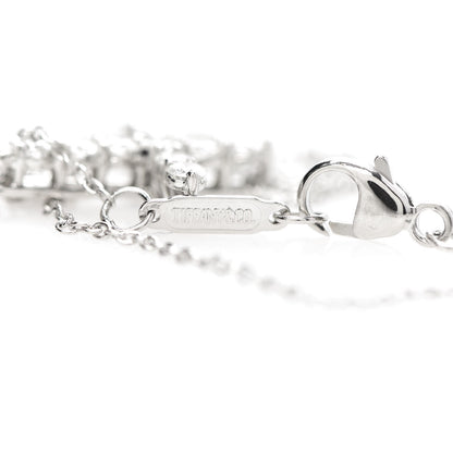 Tiffany Platinum Diamond Small Cross Pendant Necklace 13 of 14