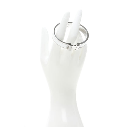 Hermes Enamel Narrow Clic Clac H Bracelet PM White 2 of 5