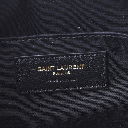 Saint Laurent Calfskin Matelasse Monogram Lou Camera Bag Crema Soft 5 of 8