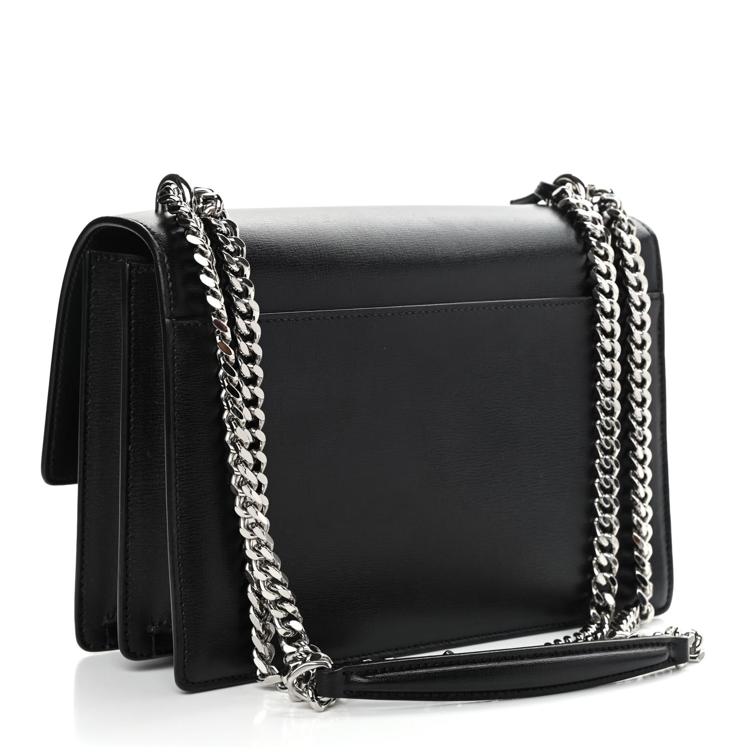 Saint Laurent Calfskin Medium Monogram Sunset Black 3 of 11