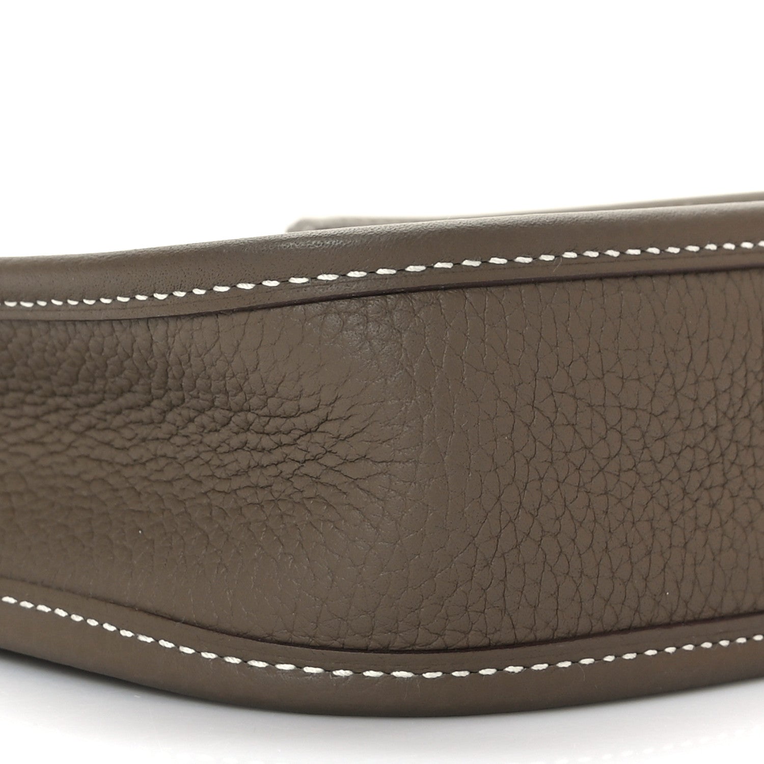 Hermes Taurillon Clemence Amazone Evelyne TPM Etoupe Bleu Indigo 8 of 10