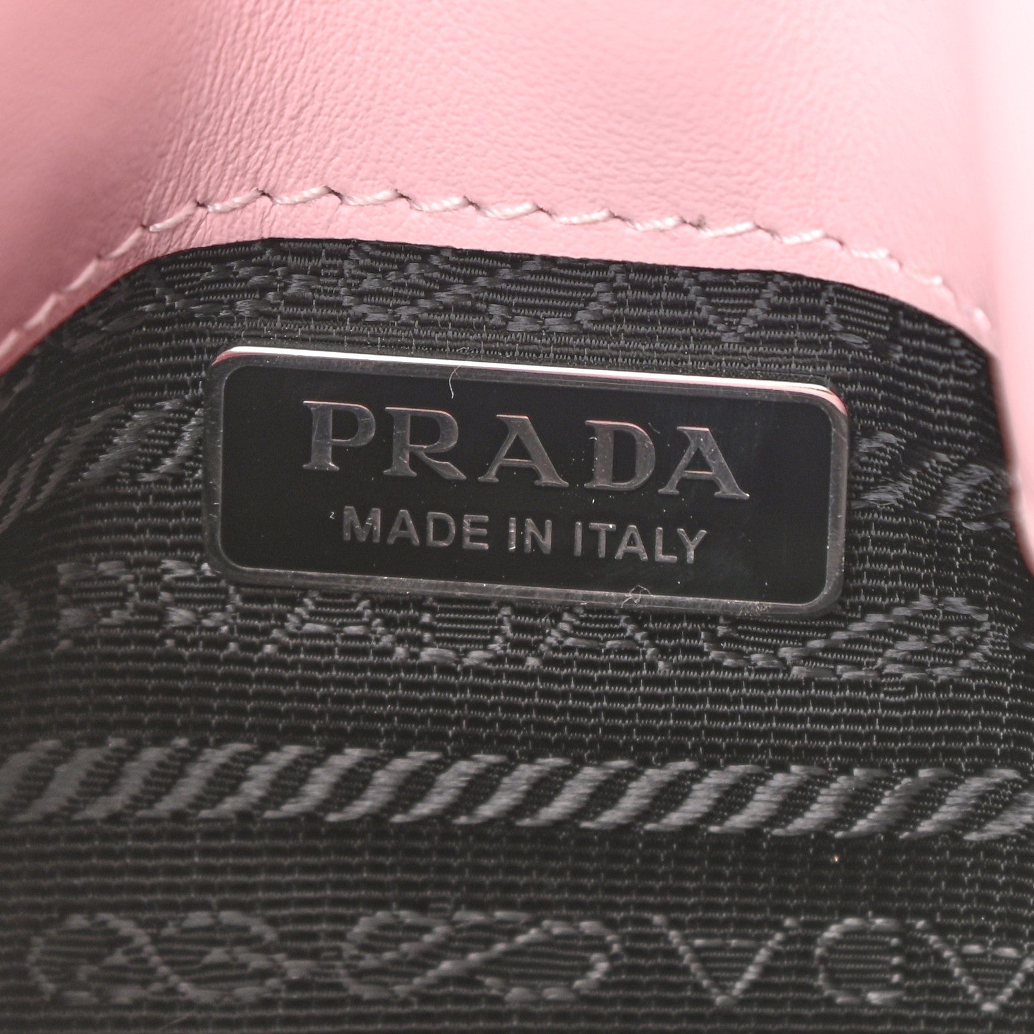 Prada Spazzolato Mini Cleo Flap Adjustable Strap Shoulder Bag Alabastro Black 6 of 9