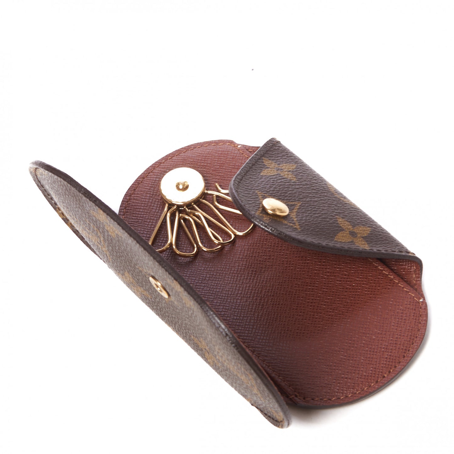 Monogram Round Key Holder GM