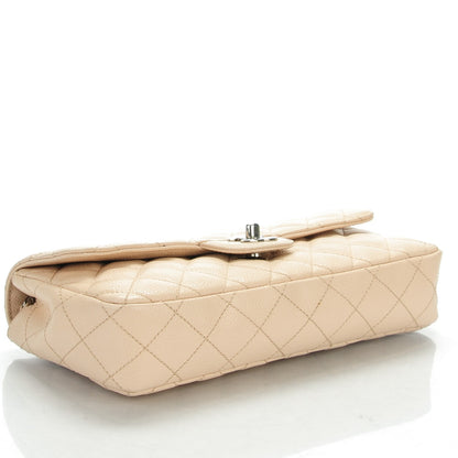 Chanel Caviar Quilted East West Flap Beige Clair 4 of 8