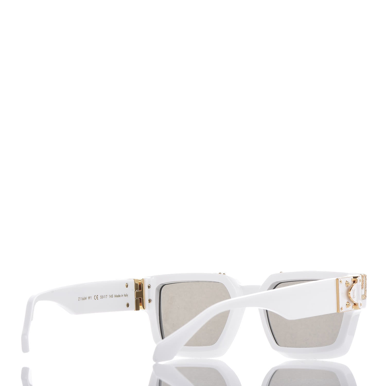 Louis Vuitton Acetate 1.1 Millionaires Z1166W Sunglasses White 4 of 8