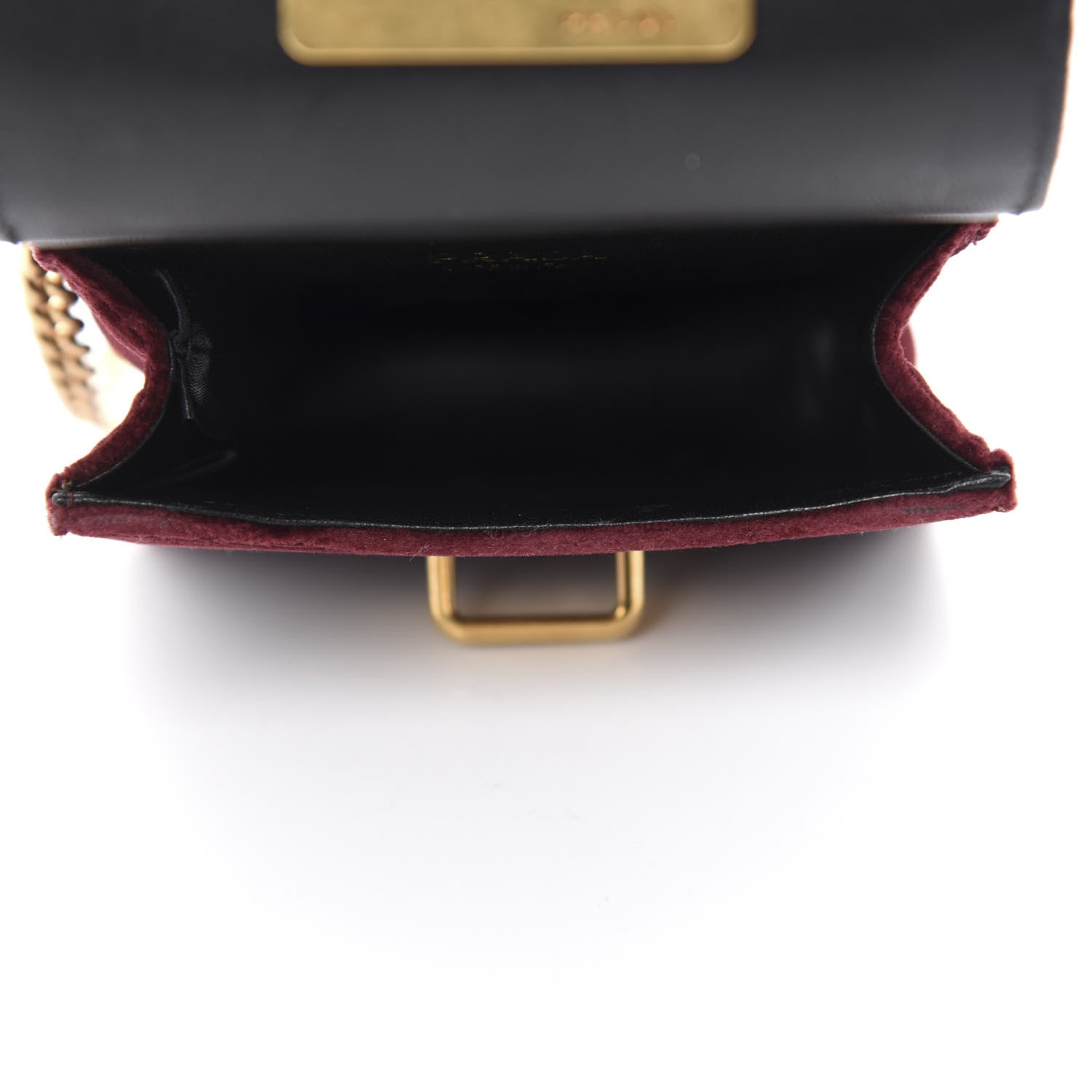 Prada Velvet Crocodile Micro Cahier Bag Ribes Black 5 of 11