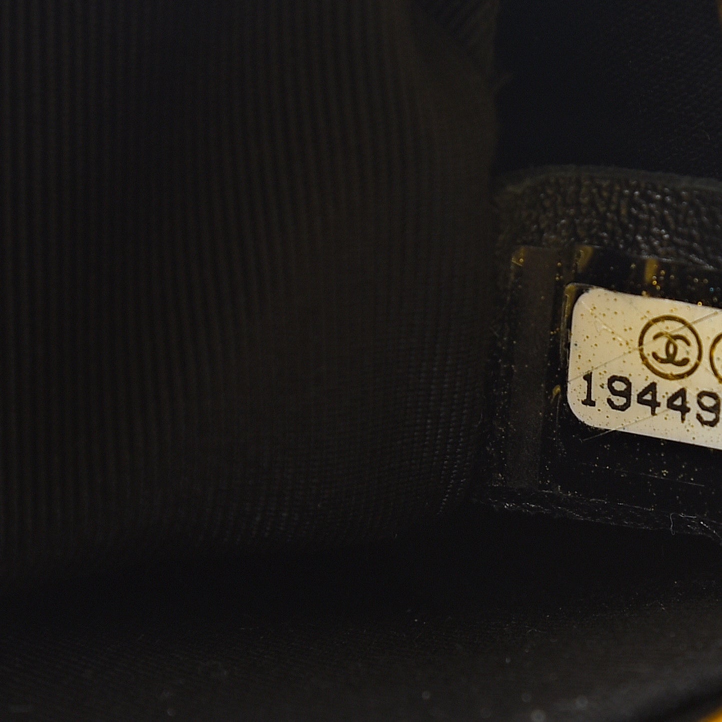 Metallic Patent Calfskin Quilted Medium Boy Flap Gold