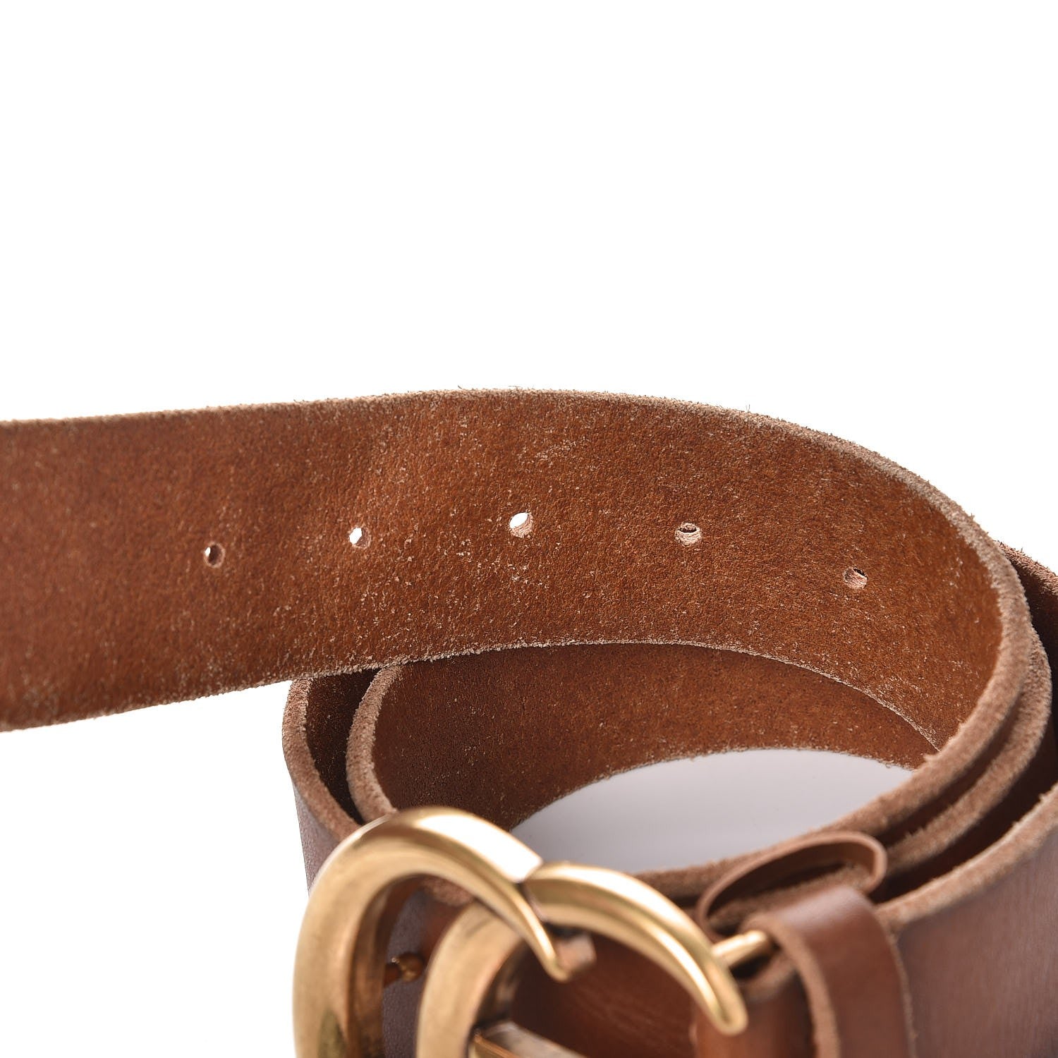 Gucci Faded Calfskin Double G 40mm Belt 85 34 Cuir 5 of 6