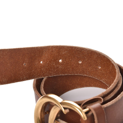 Gucci Faded Calfskin Double G 40mm Belt 85 34 Cuir 5 of 6