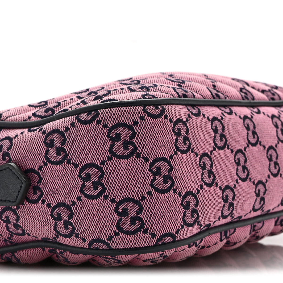 Monogram Multicolor Matelasse Diagonal Small GG Marmont Chain Shoulder Bag Pink Blue