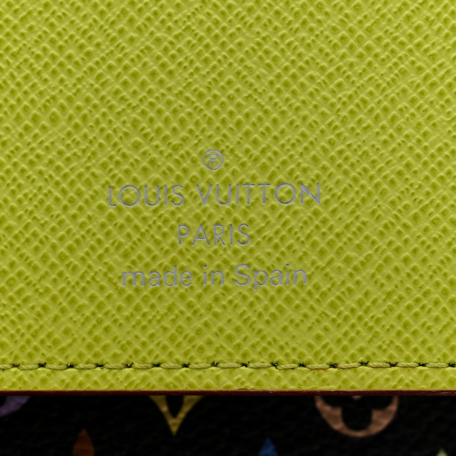 Louis Vuitton Monogram Multicolor Insolite Wallet Black Pistache 6 of 7