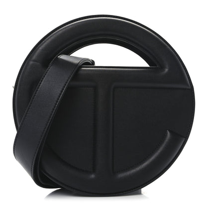 Telfar Vegan Leather Major Circle Bag Black 1 of 11