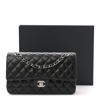 Chanel Caviar Quilted Medium Double Flap Black 11 of 11
