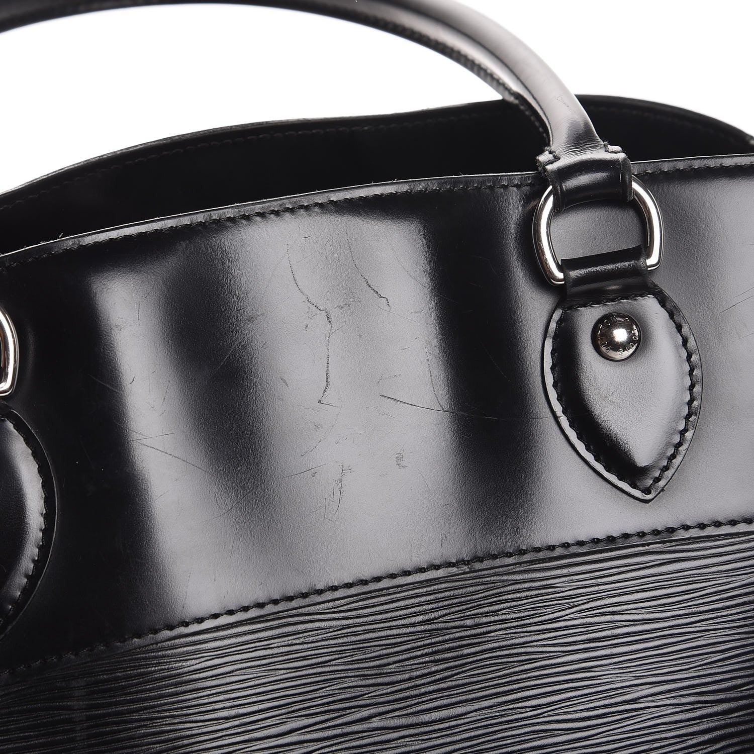 Louis Vuitton Epi Passy GM Black 12 of 13