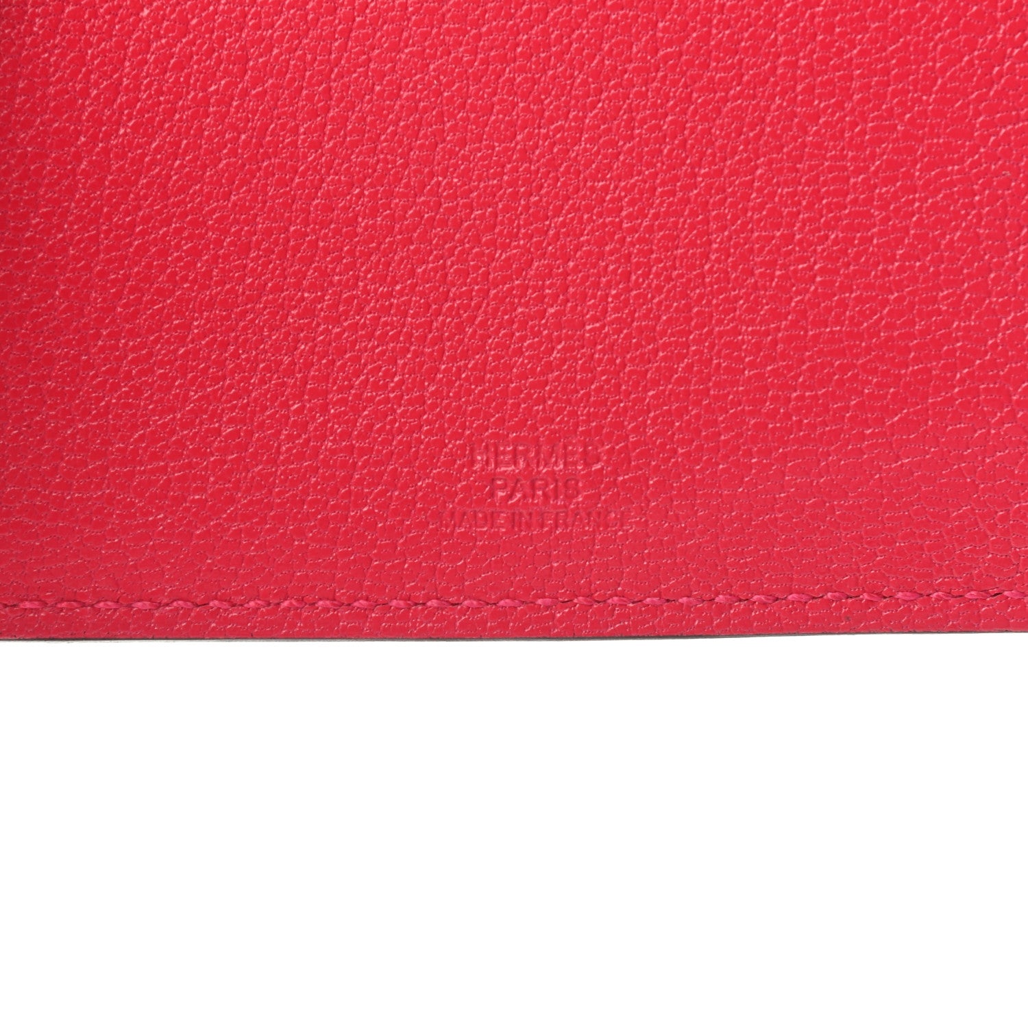Hermes Chevre Chamkila Tarmac PM Passport Holder Rose Extreme 6 of 8