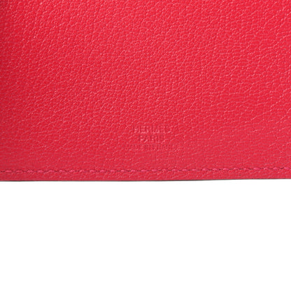 Hermes Chevre Chamkila Tarmac PM Passport Holder Rose Extreme 6 of 8
