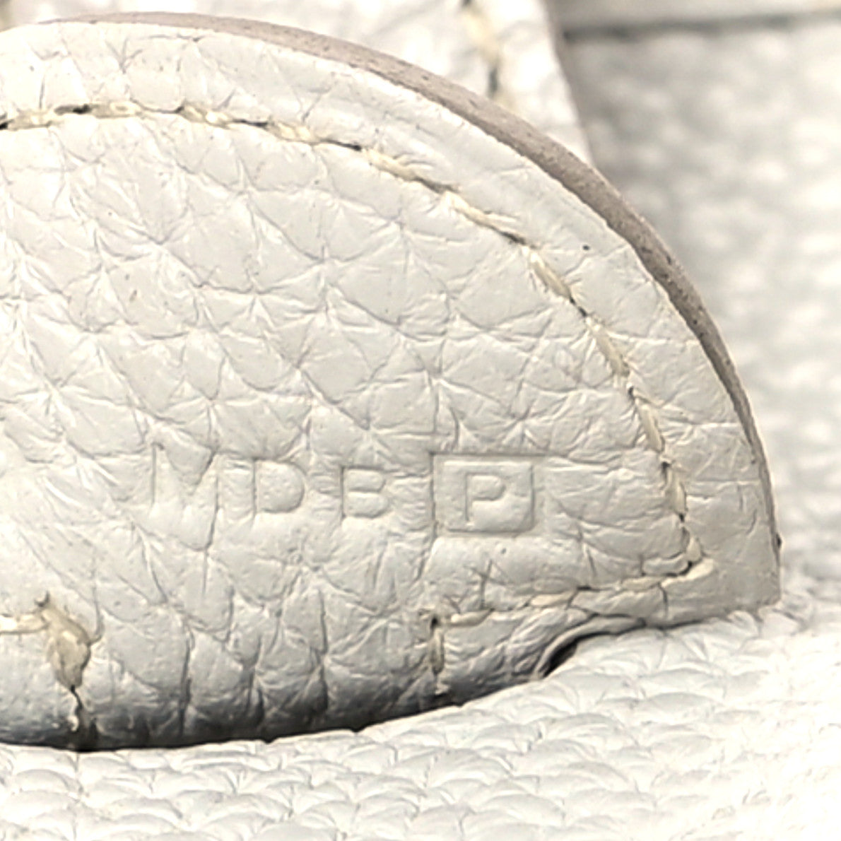 Taurillon Clemence Evelyne III PM Gris Perle Bleu Lin