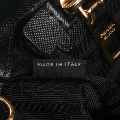 Prada Saffiano Medium Galleria Double Zip Tote Black 8 of 9