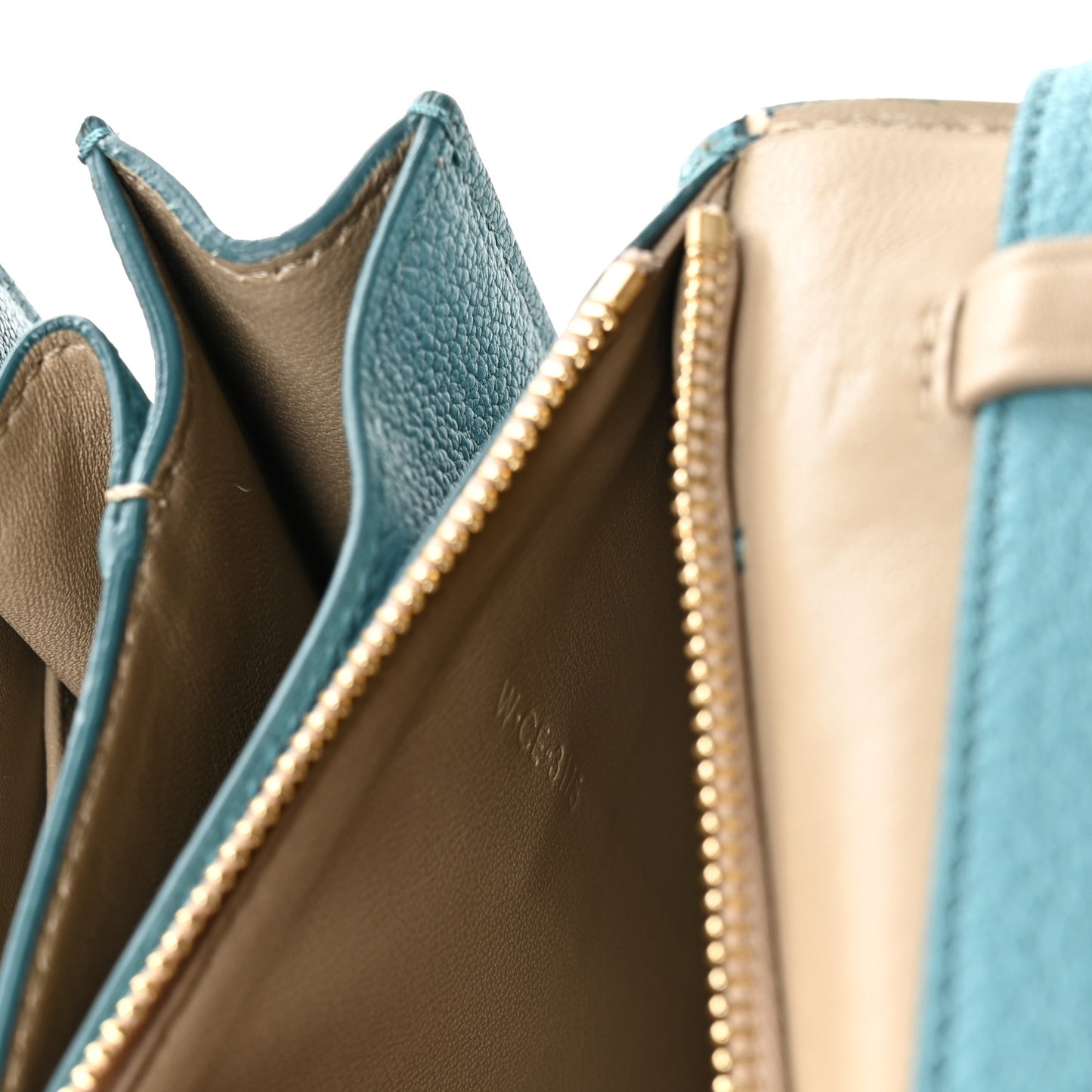 Goatskin Medium Classic Box Flap Bag Antarctic