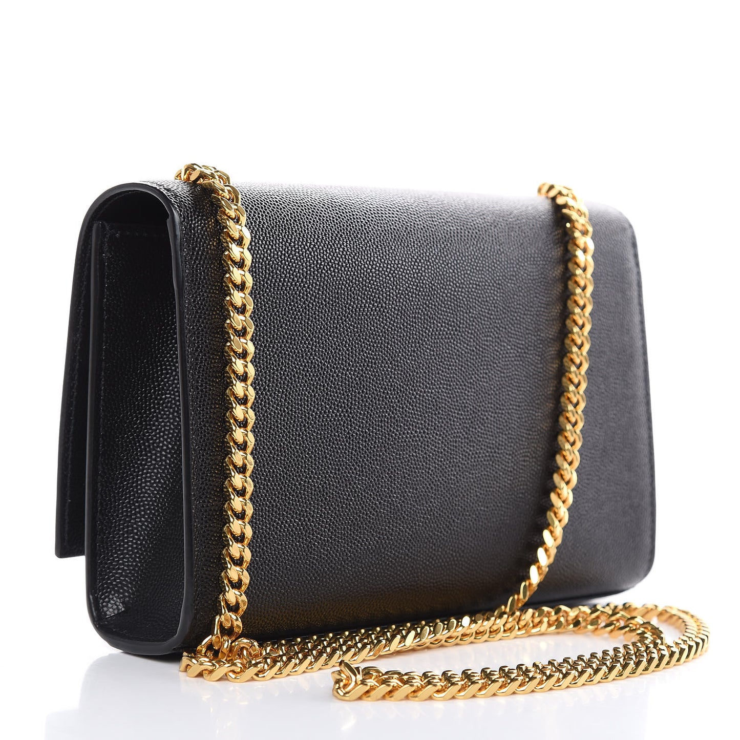 Grain De Poudre Small Monogram Kate Satchel Black