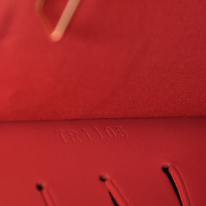 Louis Vuitton Vernis Ana Clutch Rose Litchi 7 of 8