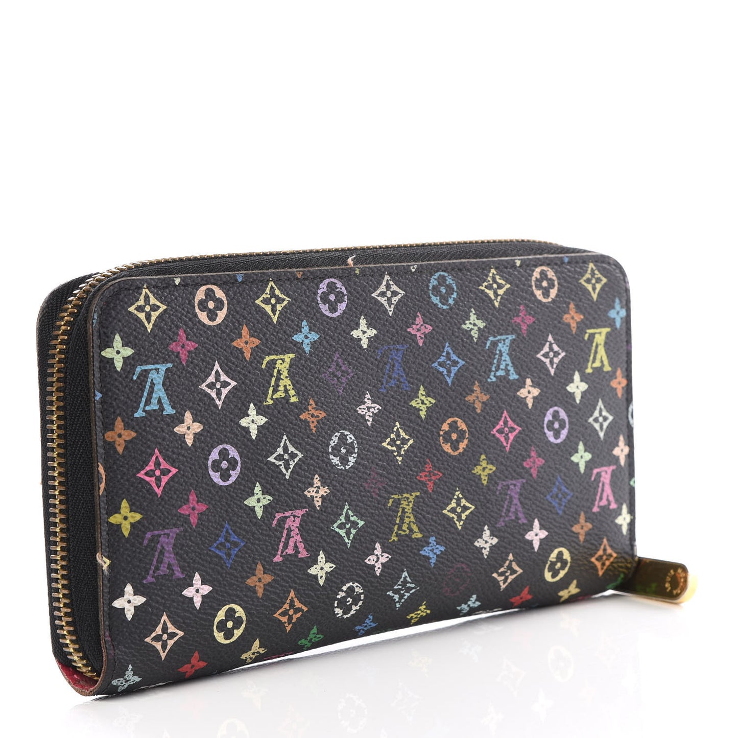 Monogram Multicolor Zippy Wallet Black Grenade