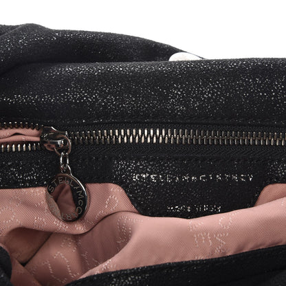 Stella McCartney Shaggy Deer Falabella Fold Over Tote Black 7 of 11