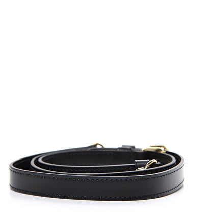Louis Vuitton Calfskin Speedy Bandouliere Shoulder Strap Black 2 of 4