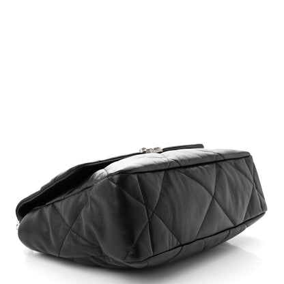 Chanel Lambskin Quilted Large Chanel 19 Flap Black 4 of 11