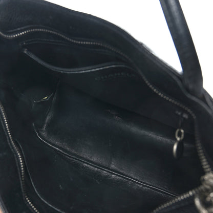 Chanel Caviar Quilted Medallion Tote Black 5 of 9