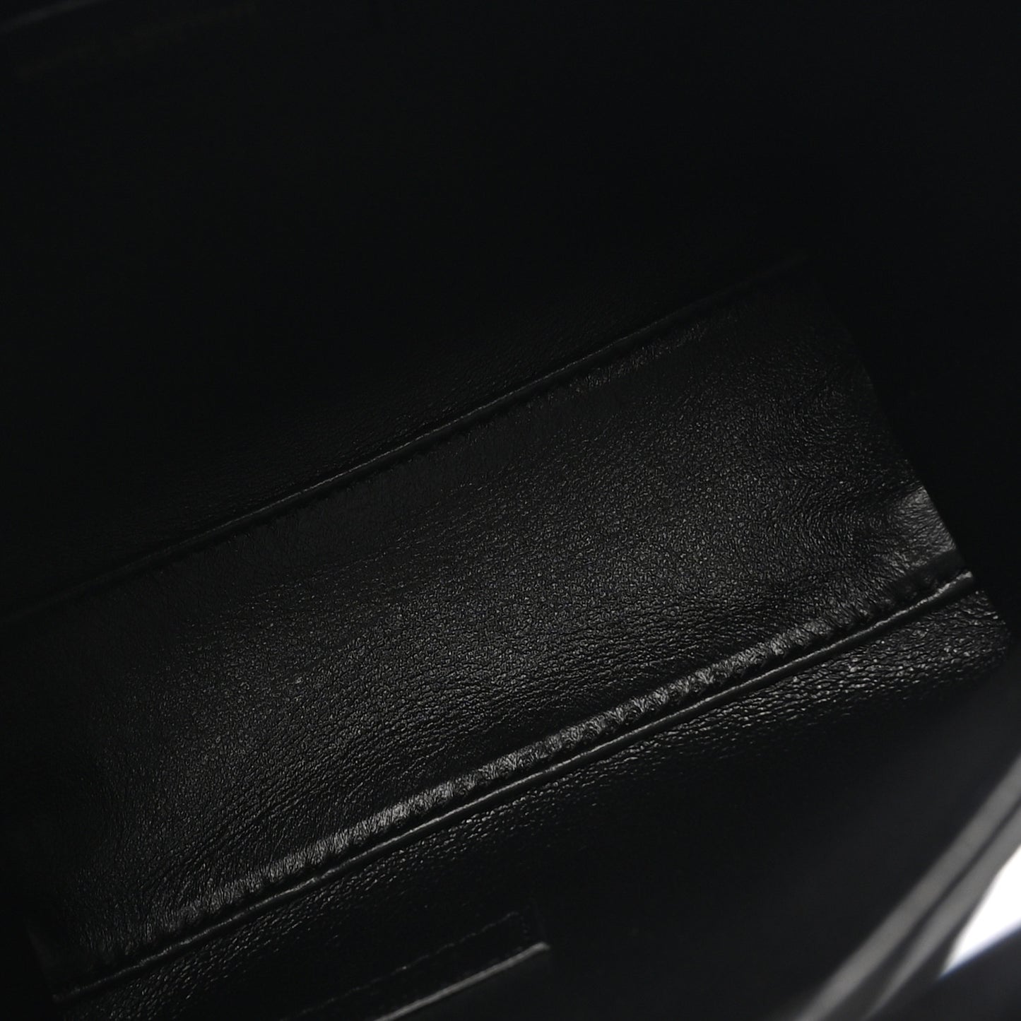 Calfskin Crocodile Embossed Paris Mini Toy Shopper Tote Black