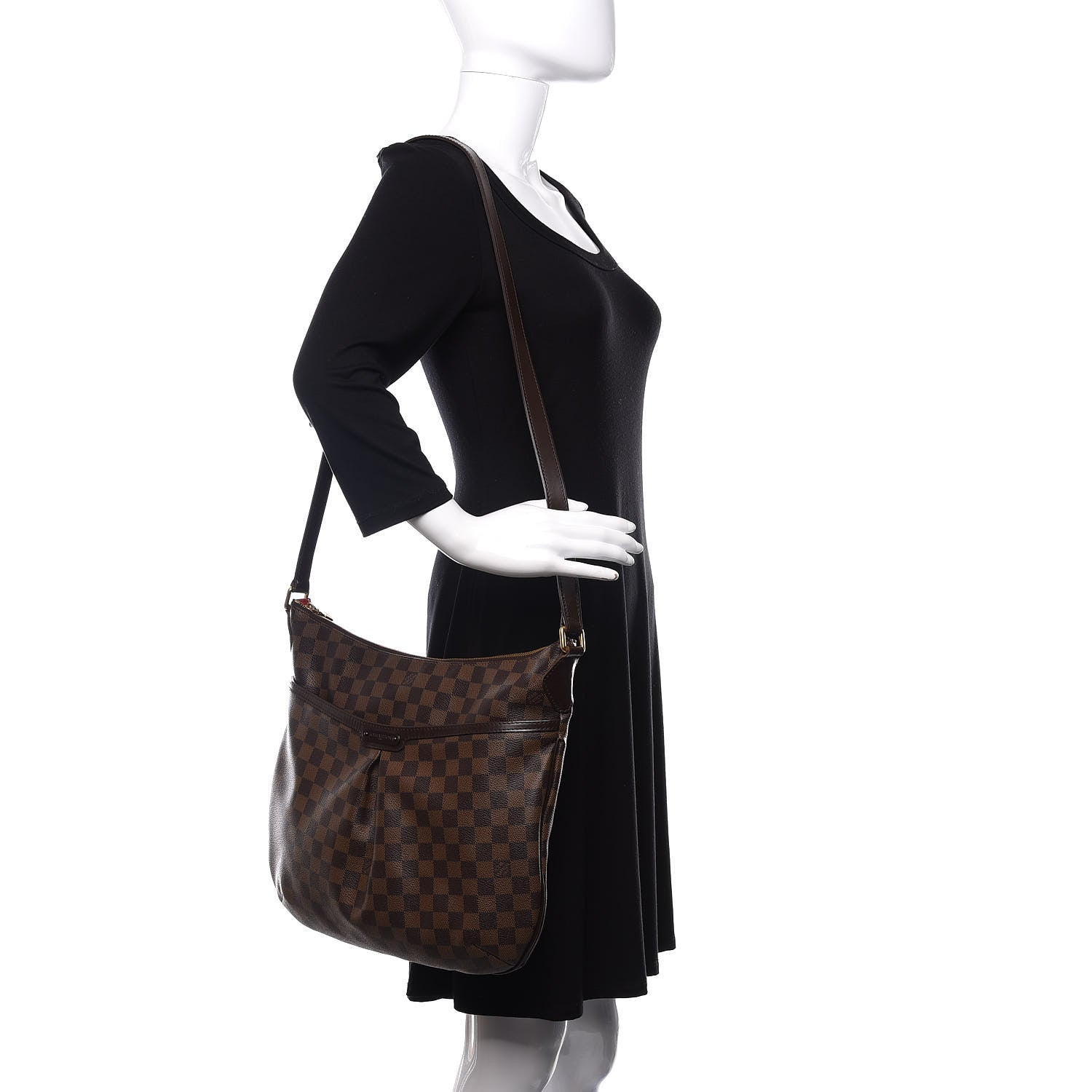 Louis Vuitton Damier Ebene Bloomsbury GM 2 of 10