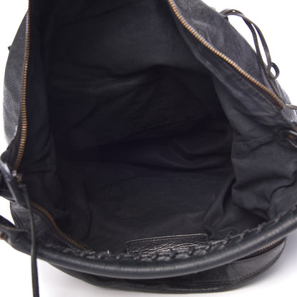 Balenciaga Agneau Classic Hardware Day Hobo Black 5 of 14