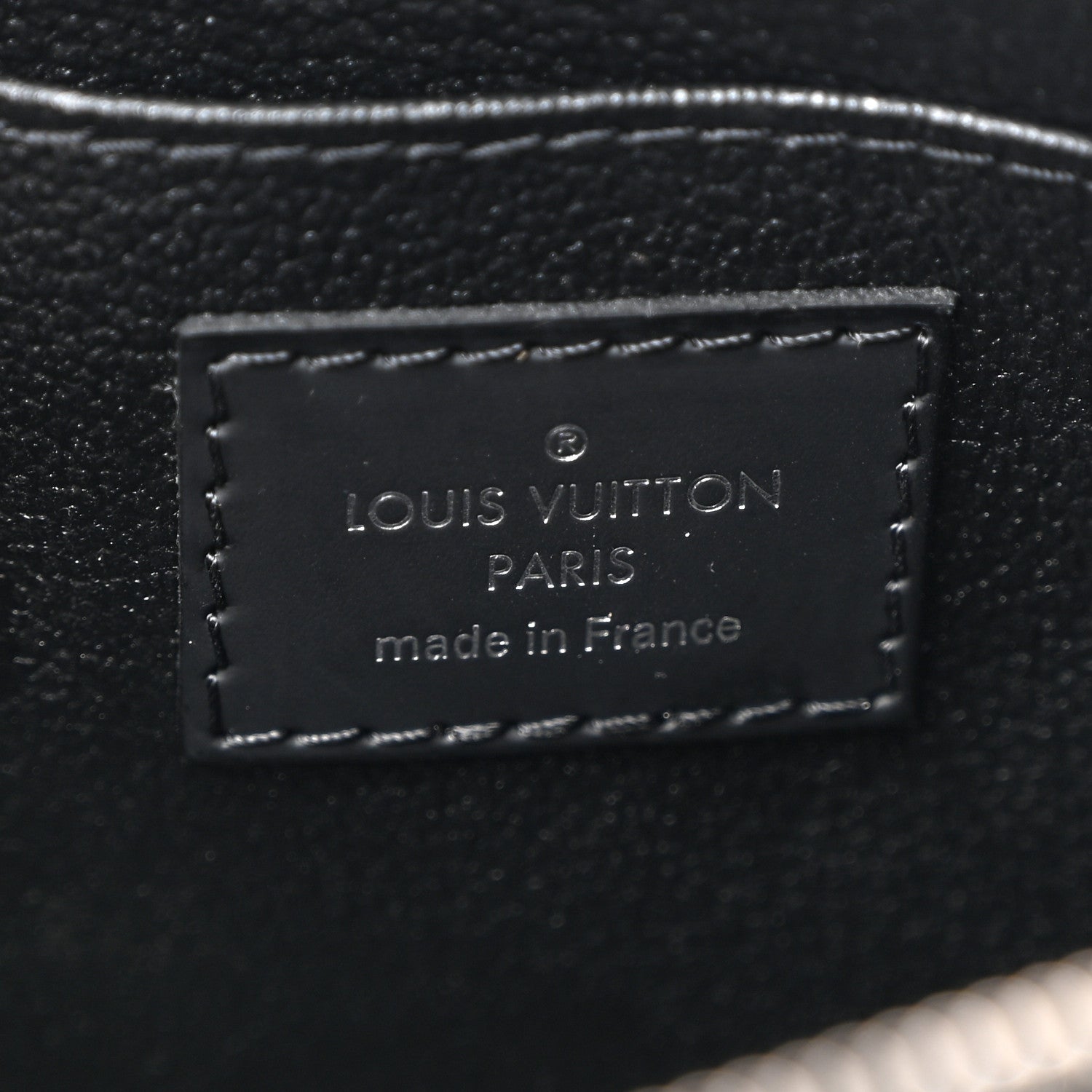 Louis Vuitton Epi Cosmetic Pouch Black 6 of 6