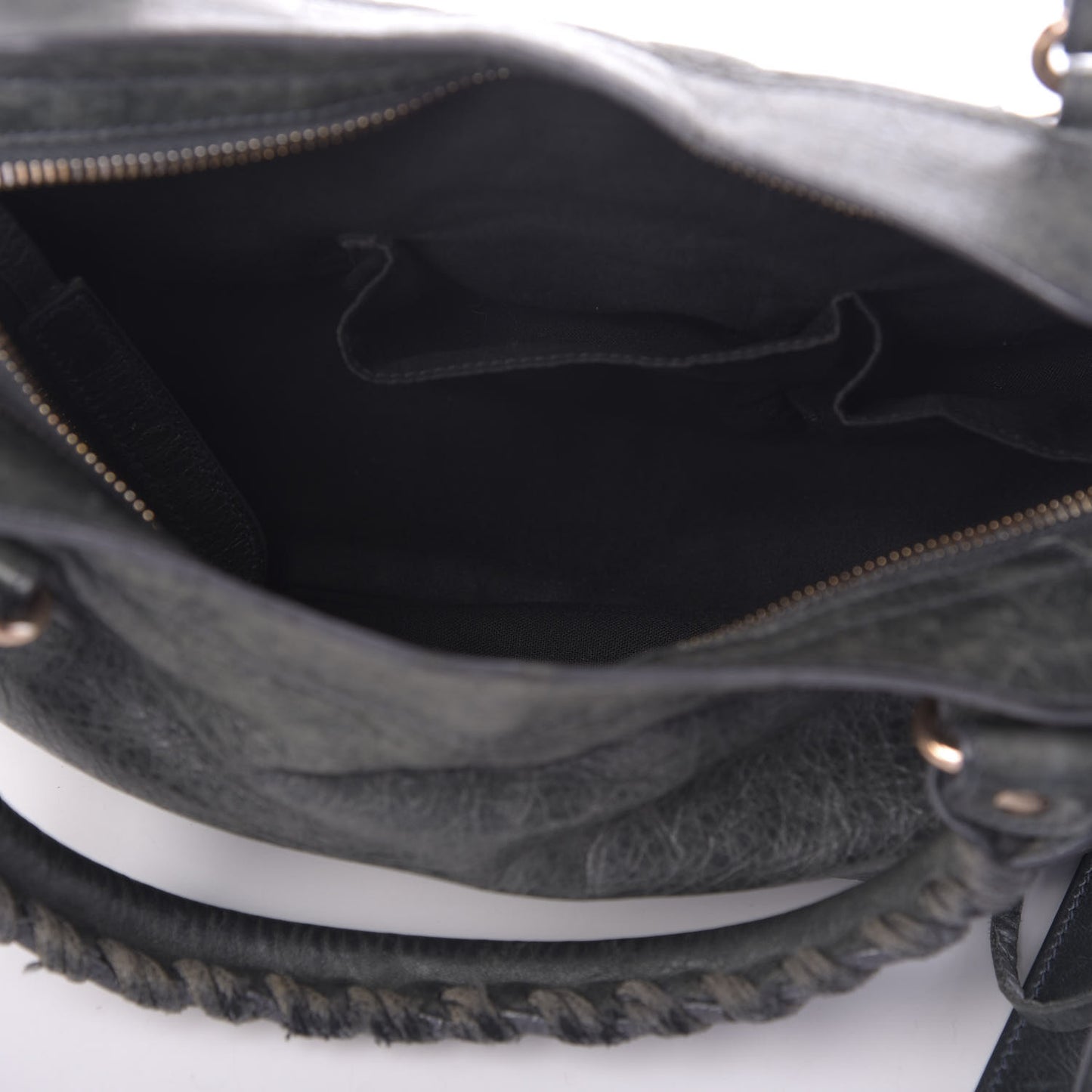 Agneau Giant 12 Rose Gold Hardware Town Anthracite