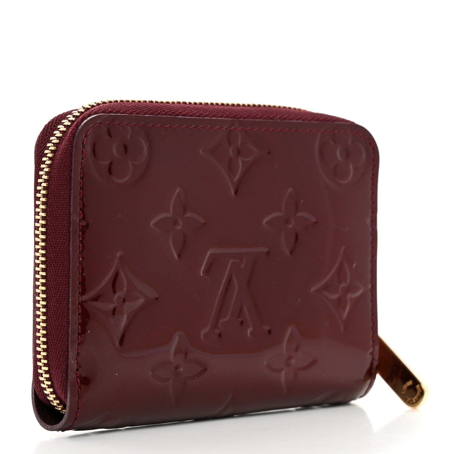 Louis Vuitton Vernis Zippy Coin Purse Amarante 3 of 7