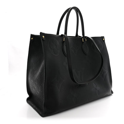 Louis Vuitton Empreinte Monogram Giant Onthego GM Black 3 of 12