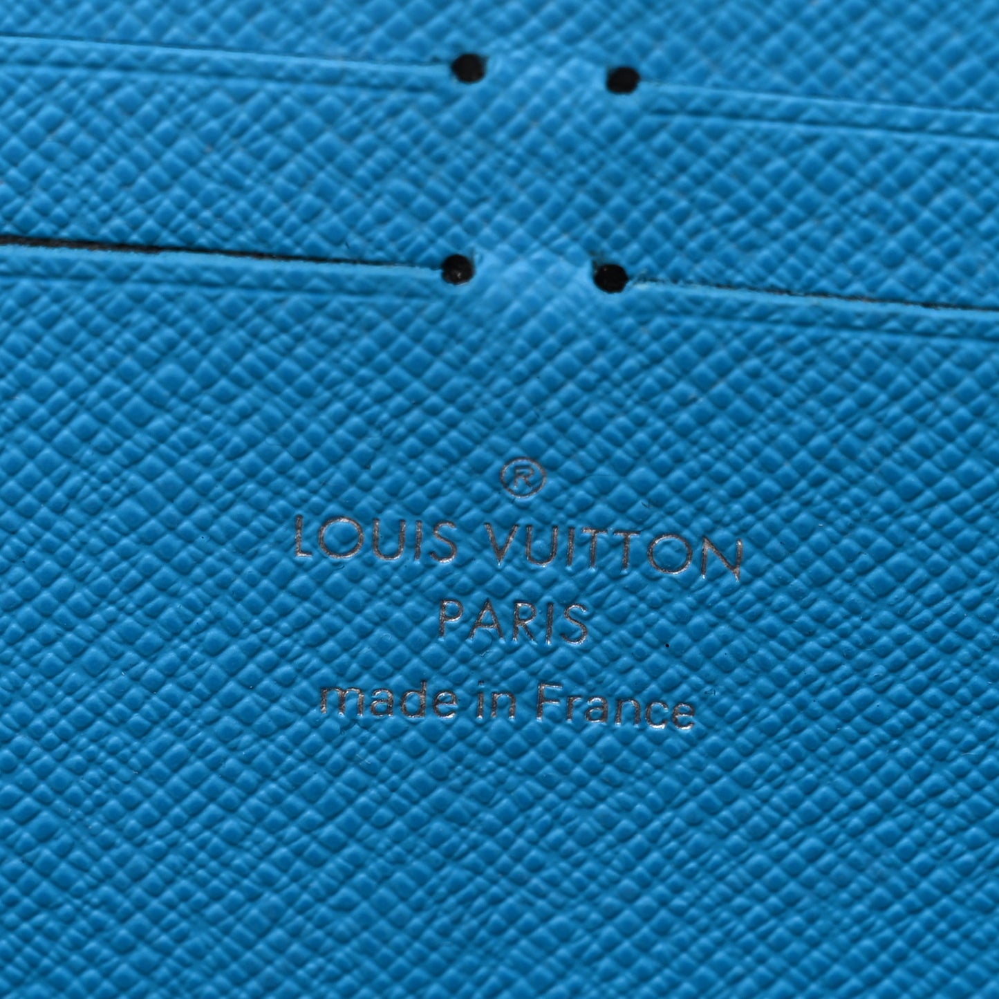 Monogram Clemence Wallet Blue