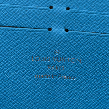 Louis Vuitton Monogram Clemence Wallet Blue 6 of 8