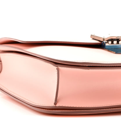 Celine Box Calfskin Medium Classic Box Flap Bag Pink 9 of 10