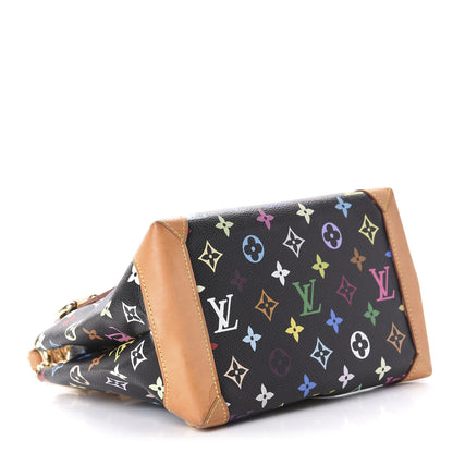 Louis Vuitton Monogram Multicolor Audra Black 4 of 8