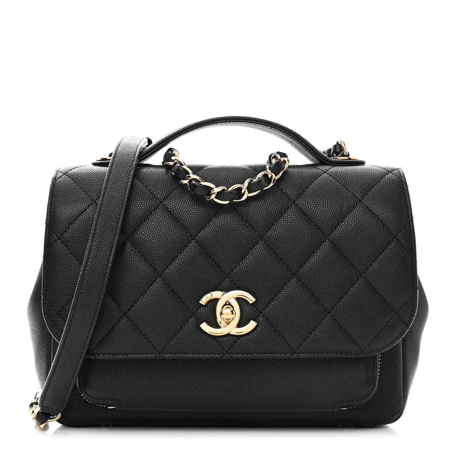 Chanel Caviar Quilted Medium Business Affinity Flap Black 1 of 11