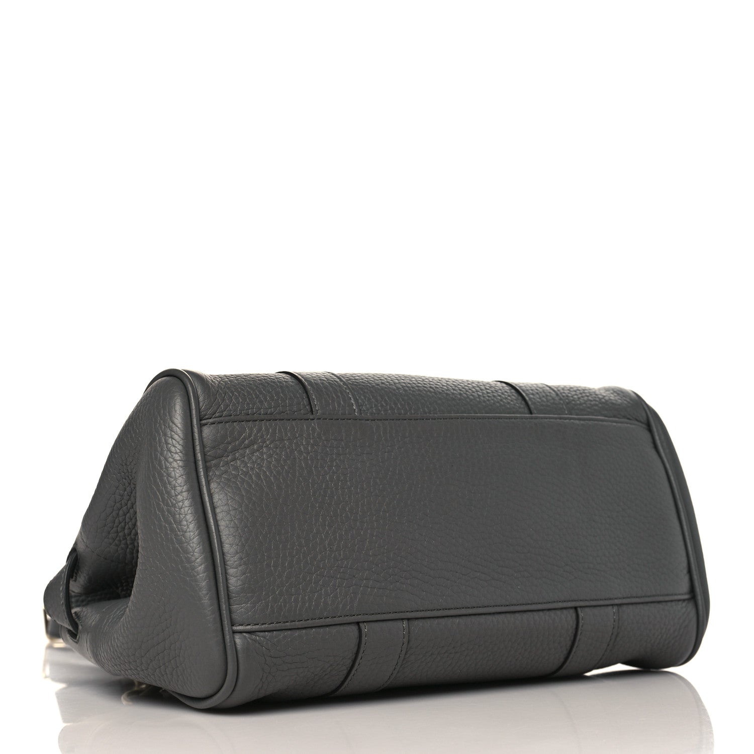 Mulberry Classic Grain Small Bayswater Satchel Mole Grey 4 of 8