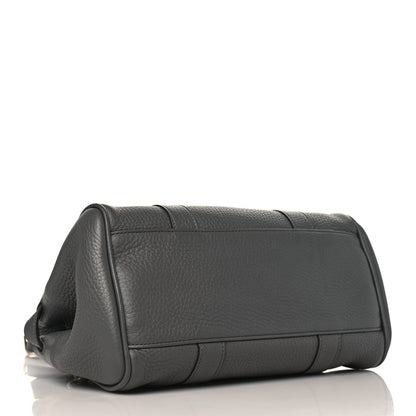 Mulberry Classic Grain Small Bayswater Satchel Mole Grey 4 of 8