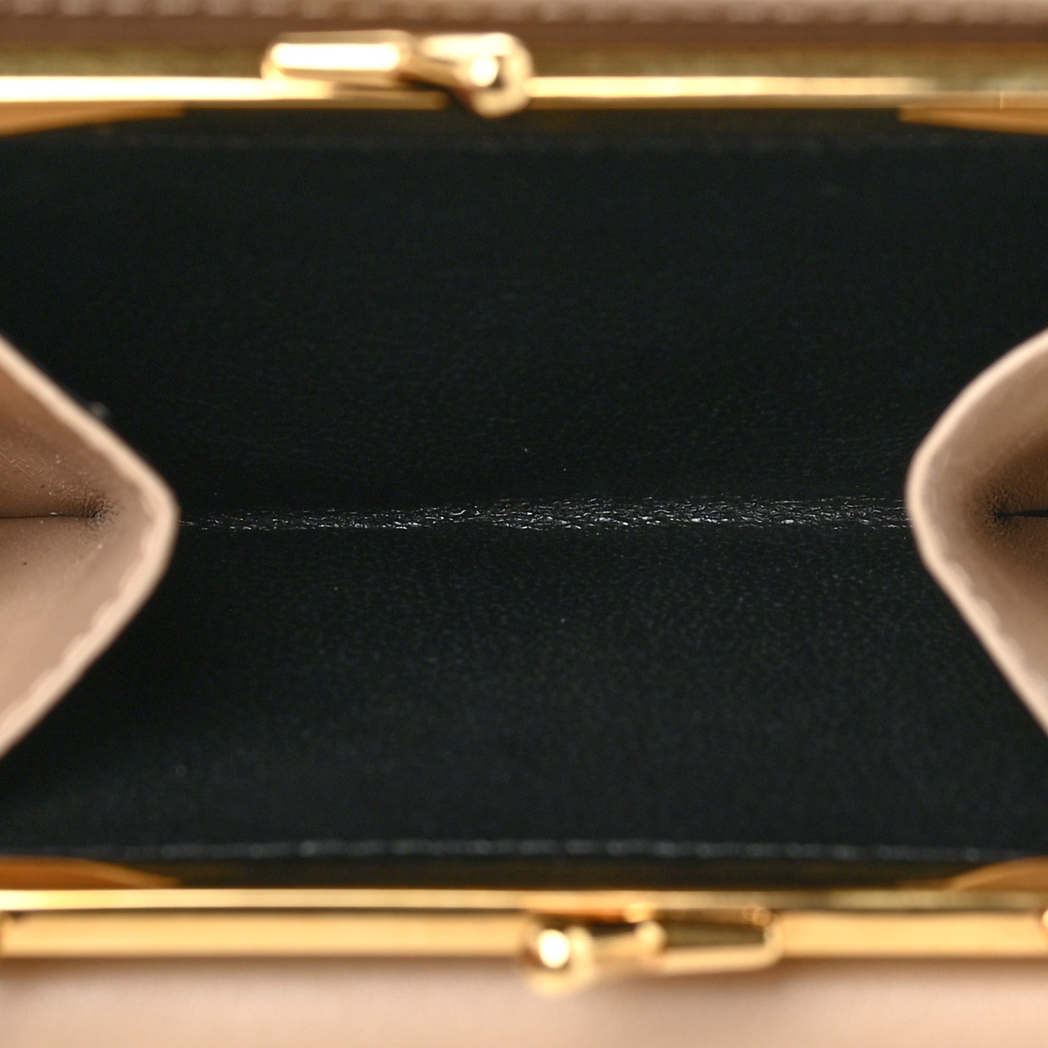 Saint Laurent Smooth Calfskin Monogram Rider Belt Bag Taupe 6 of 10
