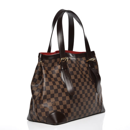 Louis Vuitton Damier Ebene Hampstead MM 3 of 9